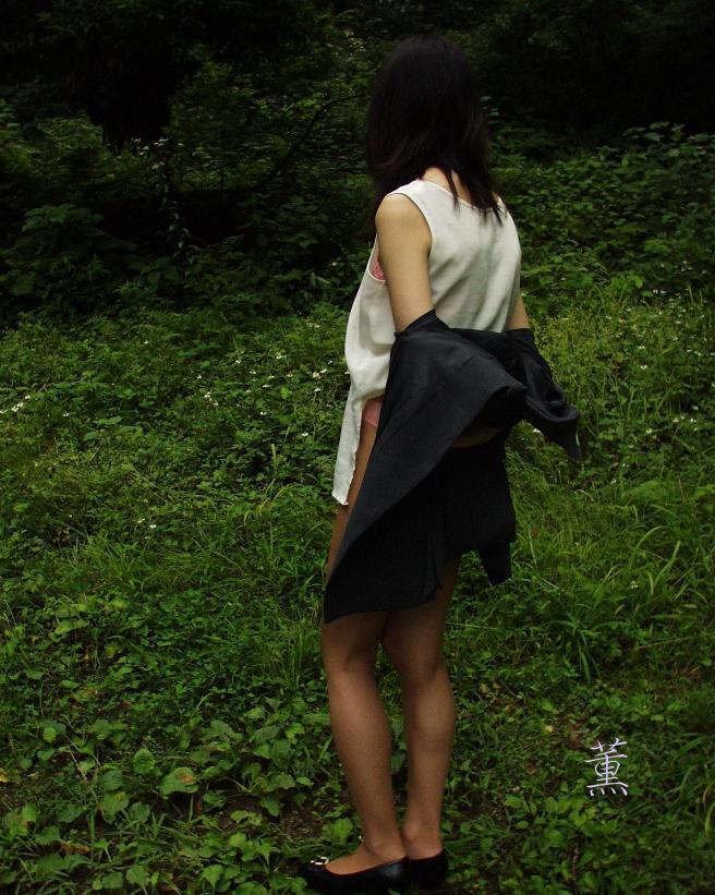 old japanese outdor bondage session — 18