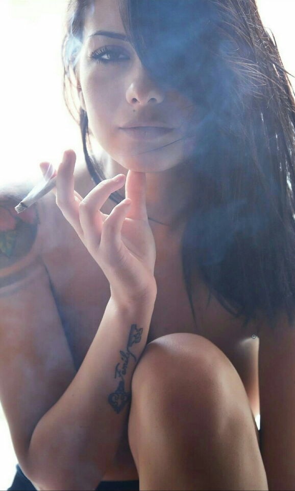 Women Smoking Cigarettes — 52