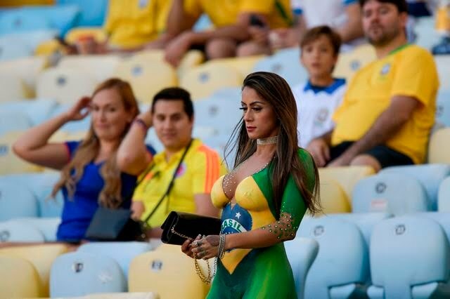 Naked Brazilian Fan — 11