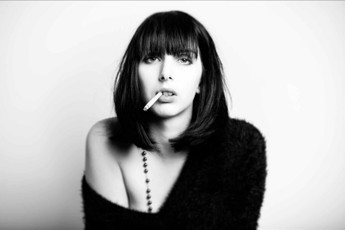 #2 Women With Bangs Smoking Cigarettes !!!! — 36