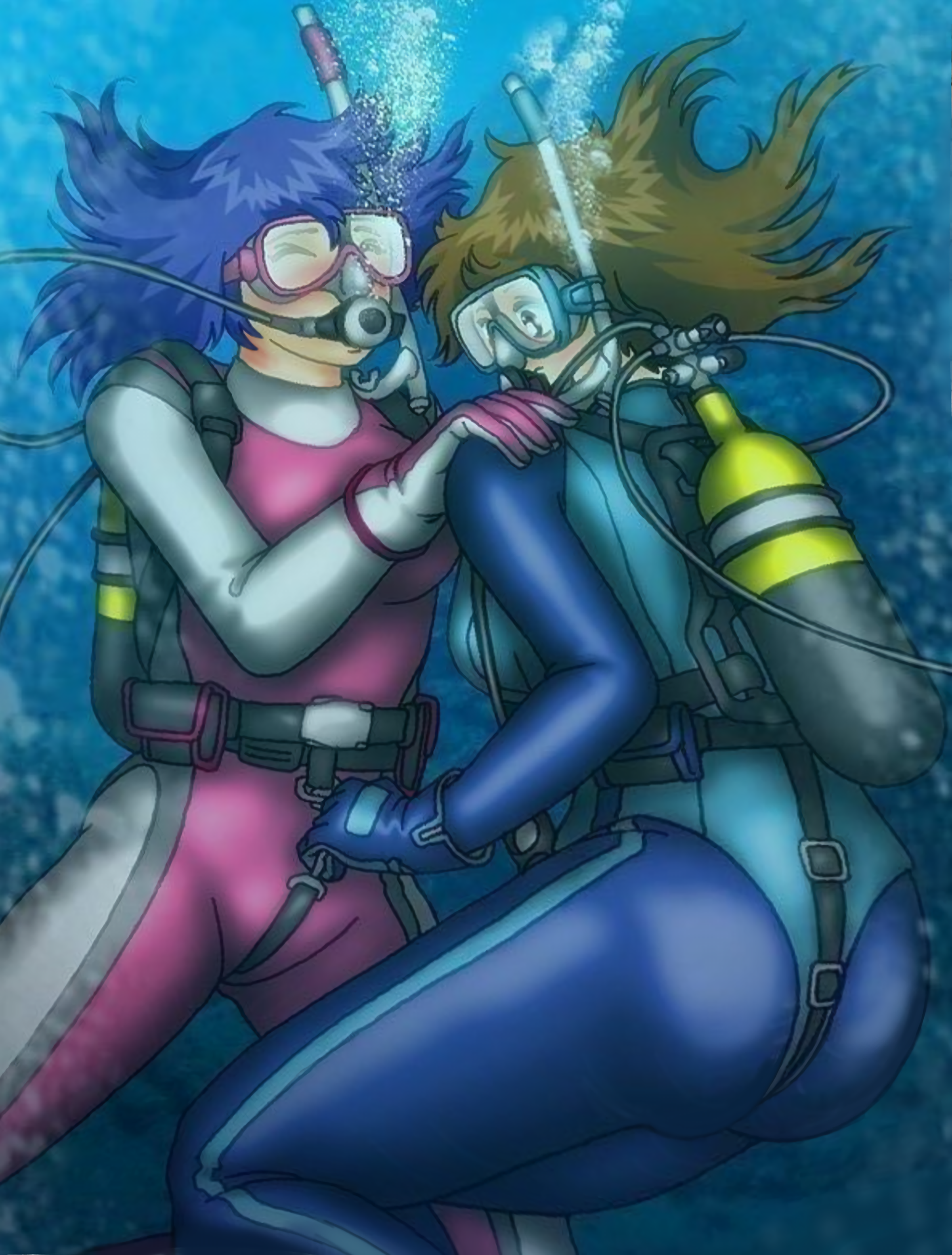 Uncensored Uzushio Underwater Adult Scuba Pictures — 8