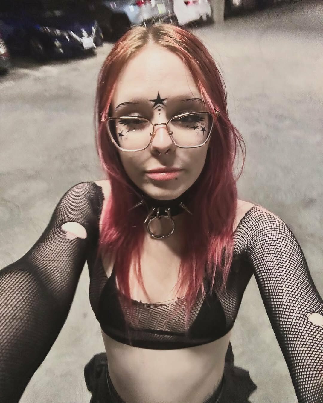 emo pierced school girl — 7