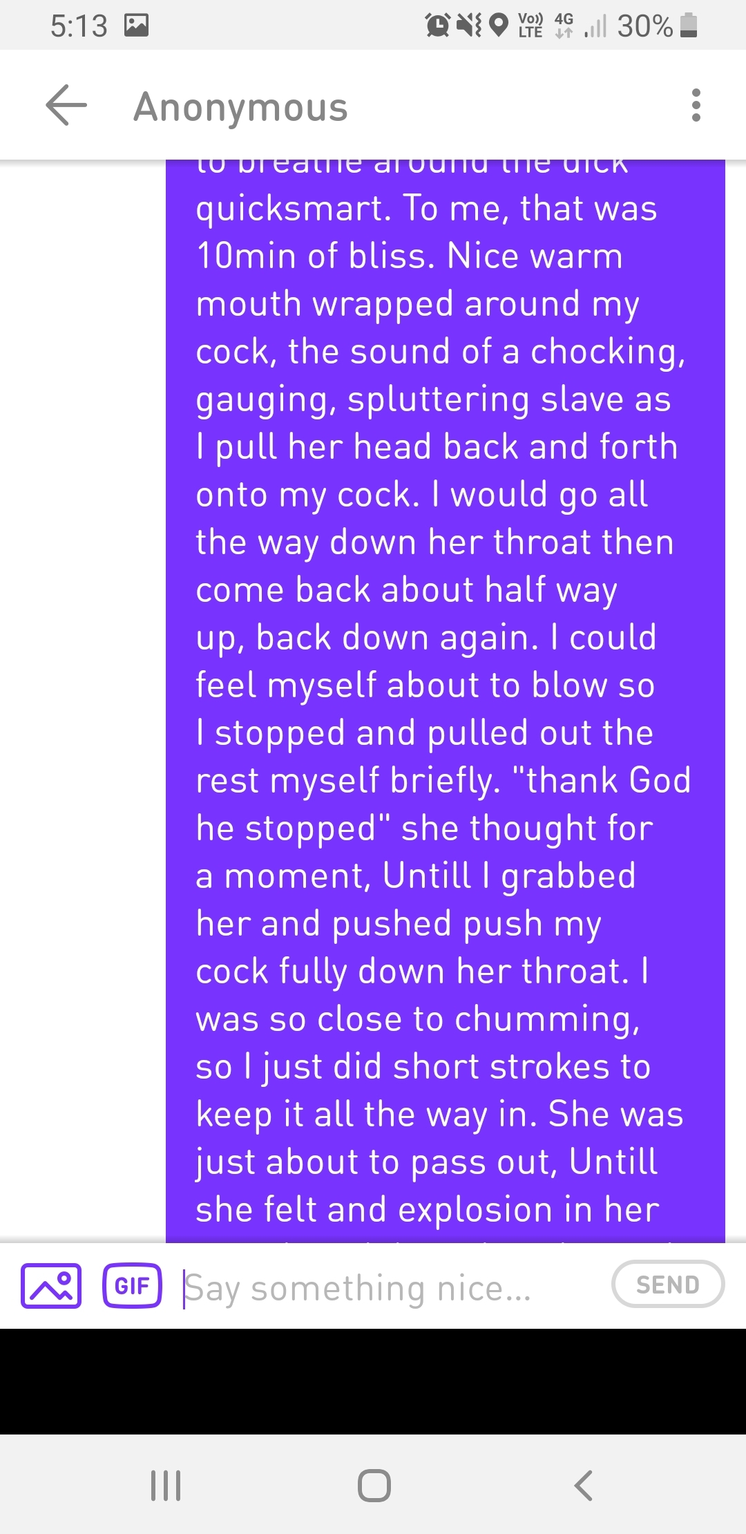 A story I was asked to make. Enjoy — 6