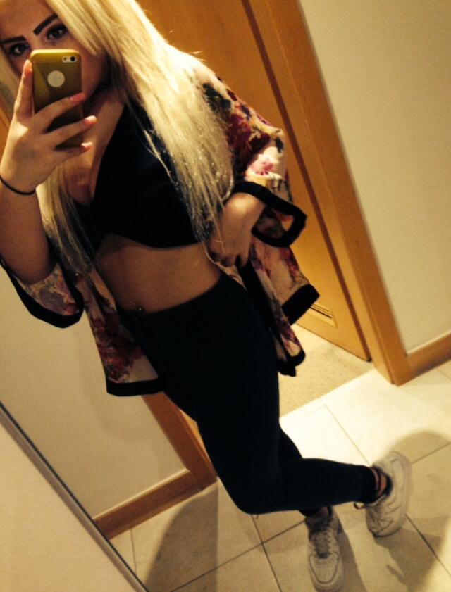 Big boobed blonde 18yo Facebook girl — 28