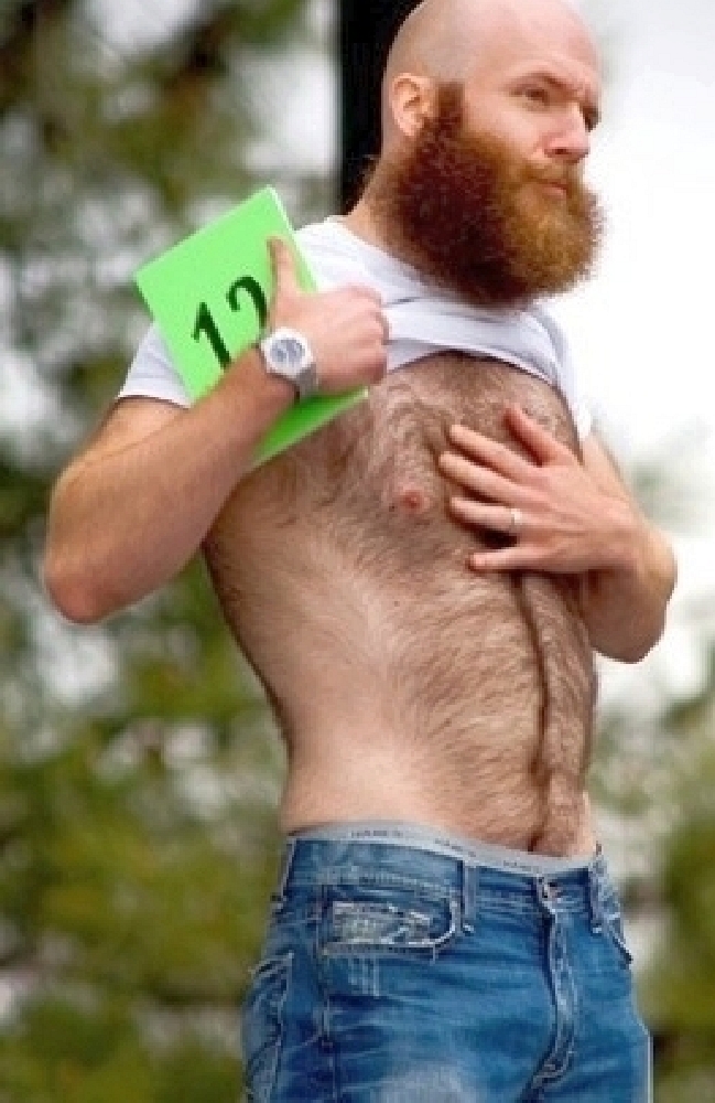 bears and very hairy men — 15