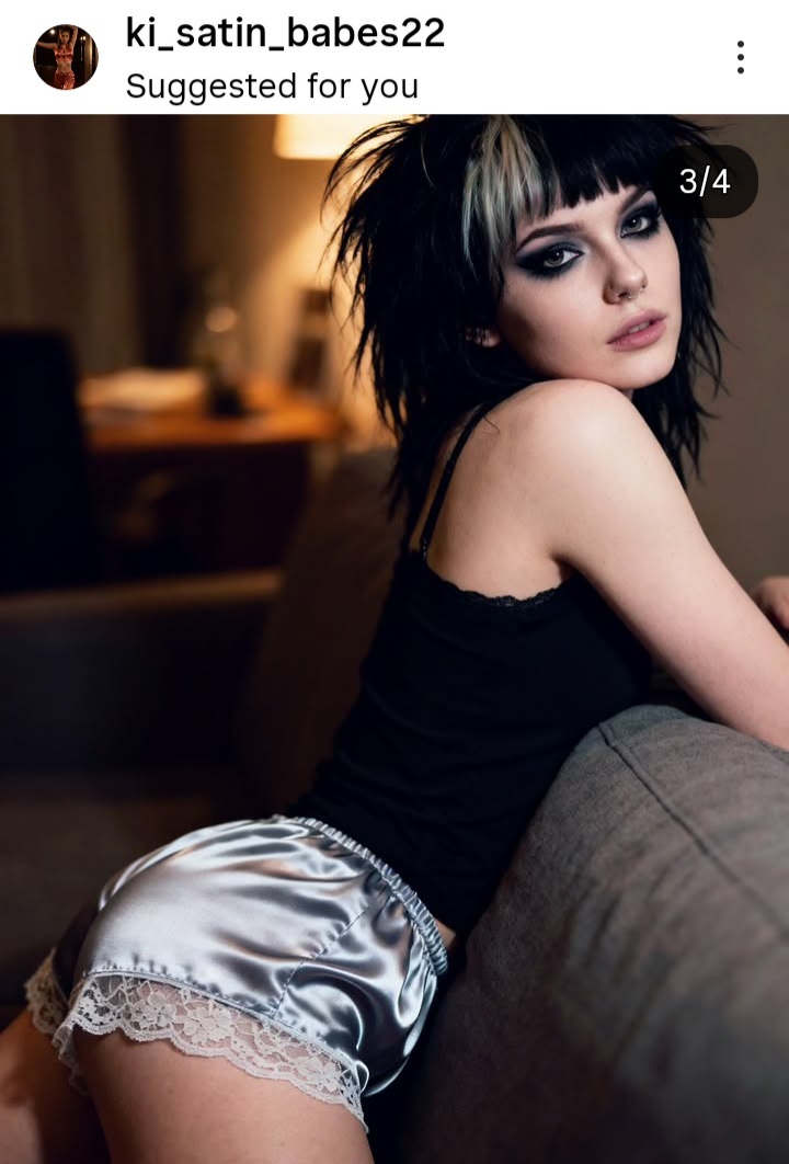 Satin Shiny Fetish — 54